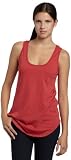 Licorice Juniors Scoopneck Tank With PocketAmerican RoseLarge