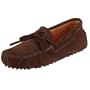 Minnetonka Men's Driving Moc Moccasin,Chocolate Suede,9 M US
