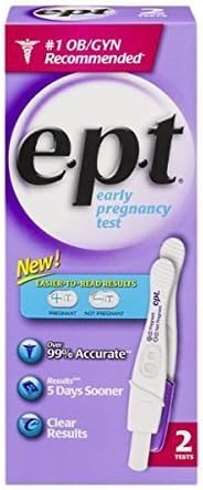 E.p.t Early Pregnancy Test, 2-Count by Ept