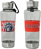 New York Rangers Water Bottle: 24oz Polycarb Water Bottle
