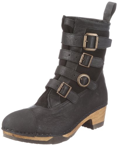 Think Wood 7-87488-09, Damen Stiefel, Schwarz (sz/kombi 09), EU 40