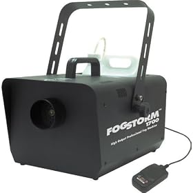 American DJ Fog Storm 1700 HD High Output Fog Machine With Timer Remote