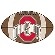 Ohio State Buckeyes Small Football Rug Ohio State Buckeyes Small Football Rug