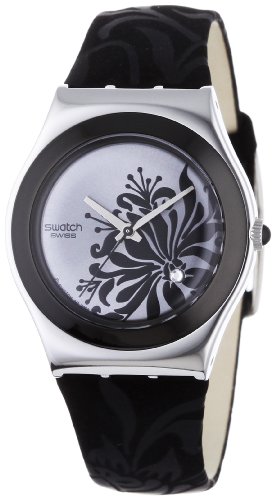 Swatch Irony Medium Black Flower Yls 146 Preisvergleich