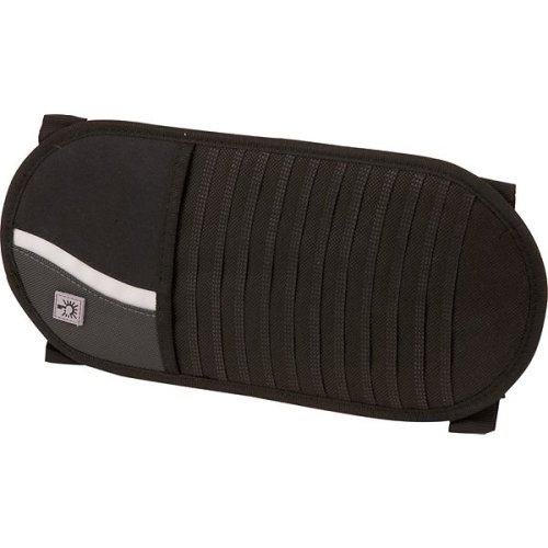 Case Logic Car Visor CD Holder, Holds 12 CDs in Separate Pockets, Color: Black