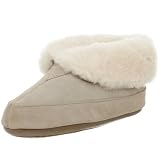  : Slippers International Women's Cuffed Bootie,Sand,5 M