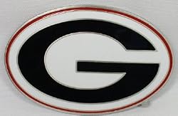 Georgia Bulldogs Buckle, NCAA Collegiate Buckle