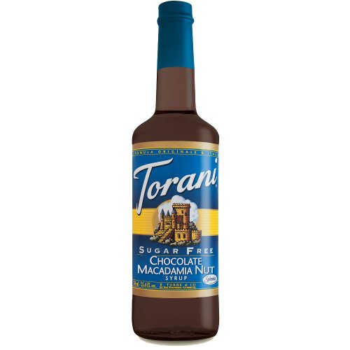 Torani Chocolate Macadamia Nut (Schokolade Macadamia) zuckerfrei 750ml