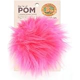 Lion Brand Yarn 602-102 The Pom (single), Pink Lady