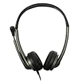 BlueStork Micro-casque st�r�o avec micro Noir