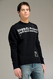 Diesel - Diesel Sygghi Felpa Black Sweater