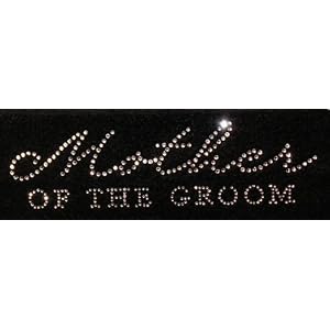 Mother Of The Bride Iron On Rhinestone