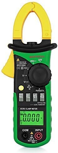 Proster MS2108A Digital Multimeter Clamp Meter 4000 Counts AC DC Current - Clamp Tester Megger Fluke Volt Tester with LCD Display by Proster Trading Limited