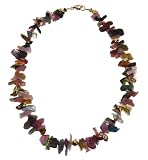Produkt-Bild: Creation Variotrend&reg; Damen-Turmalin-Blisterperlen-Collier 925 Sterling Silber-Vergoldet ca.43cm A0068