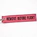 Rotary13B1 - Remove Before Flight Keychain - Pink