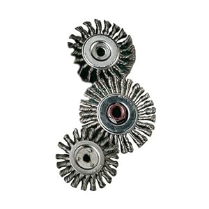 SAIT 06391 6-1 2 x .020 x 5 8-11 Arbor Carbon Bristle Pipeline Brush Angle Grinder Wire Wheel by 