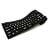 MY-Link 106 KEY FLEXIBLE DESKTOP COMPUTER KEYBOARD (BLACK)