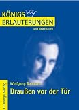 K�nigs Erl�uterungen und Materialien, Bd.299, Drau�en vor der T�r