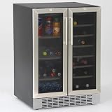 Coobinox Weintemperierschrank WE 140 L Edelstahl