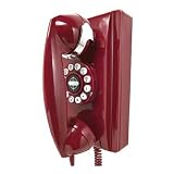 Crosley 302 Red Wall Phone (CR55-RE)