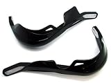 Unverisal Black Dirt Bike ATV MX Off-Road Dualsport Motocross BMX 7/8″ Brush Hand Guard with Aluminum Insde for Yamaha Suzuki Honda Kawasaki KTM