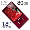 Zune 80 GB Digital Media Player (Red)