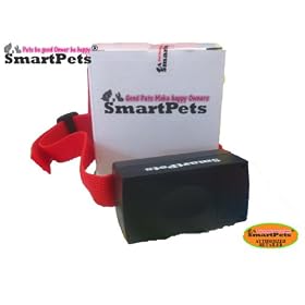 SmartPets No Barking Control Shock Collar for small/medium/large dog SP 606 Red