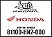 HONDA 81100-HN2-000 CARRIER, FR. LUGGAGE