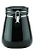 Typhoon Limousine Black Stoneware Clip Large Storage Jar