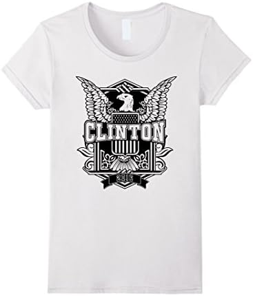 Women's Hillary Clinton for President 2016 Shirts Medium White