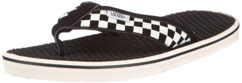 Vans Men's La Costa (Checkerboard) White/Black Flip-flop VFJC27K 9 UK