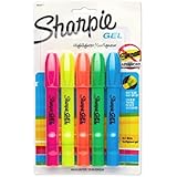 Sharpie 1803277 Accent Gel Highlighter, Assorted Colors, 5-Pack