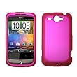 Housse / Etui / Coque pour t�l�phone portable - Rose - Housse en caoutchouc pour HTC G8 WildFire