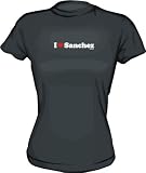 I Heart (Love) Sanchez Women's Tee Shirt in 6 Colors Small thru XXL