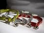 Vedante Super Reflective Break-Away Cat Collar with Bonus Glow in the Dark Tag (Gold)