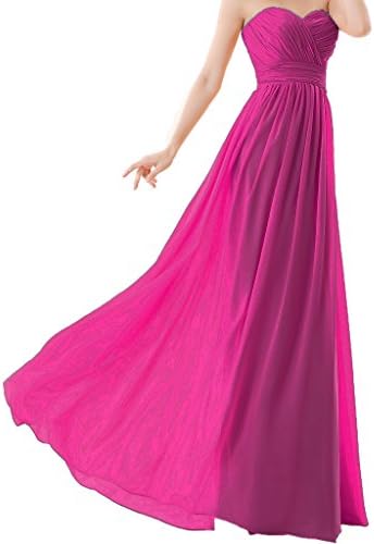 Dress U Long Chiffon Bridesmaid Dresses Prom Evening Gown Violet US 14
