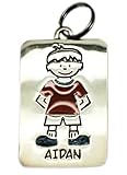 Aiden Kids Name Tag Charm by Ganz