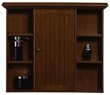 Warner Wall Cabinet, ONE DOOR, CHESTNUT