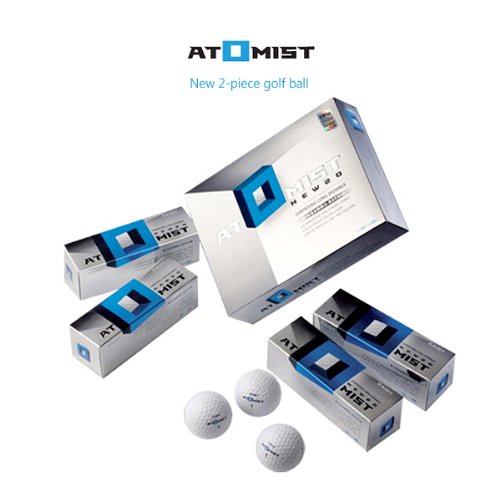 Atomist New20 Golf Balls White 1dozen Gamma-ray 12balls