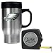 Philadelphia Eagles NFL Travel Mug & Tape Measure Gift Set - Primary Logo