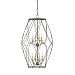 Currey and Company 9713 Ashby 8 Light Pendant Pyrite Bronze 9713