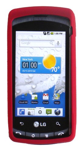 IHX Mobile Snap On Shield for LG VS740 Ally (Red)