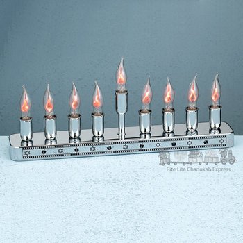Contemporary Electric Menorah