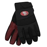 San Francisco 49ers Black Deluxe Utility Work Gloves