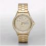 Fossil Women's AM4333 Maddox Stainless-Steel Champagne Dial Watch