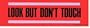 LOOK BUT DON'T TOUCH decal bumper sticker