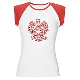 Polish Eagle Emblem Women's Cap Sleeve T-Shirt