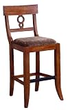 Berkline Family Dining Rustic Oak Chanel 30-Inch Barstool