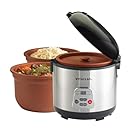 VitaClay VF7700-6 Chef Gourmet 6-Cup Rice and Slow Cooker