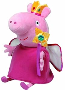 Ty T96234 - Peppa Pig Principessa, 33 cm
